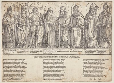 Avusturyalı azizler by Albrecht Dürer
