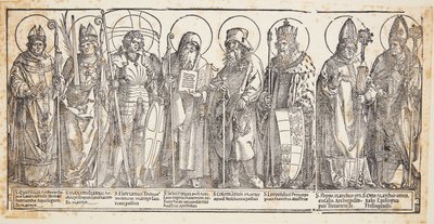 Avusturyalı azizler by Albrecht Dürer