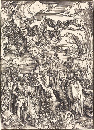 Babil Fahişesi by Albrecht Dürer