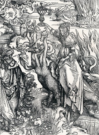 Babil Fahişesi, 1498, 1906 by Albrecht Dürer