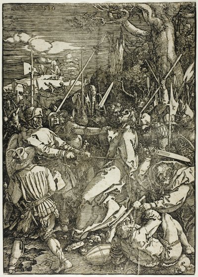 Büyük Tutkudan İsa'nın İhaneti by Albrecht Dürer