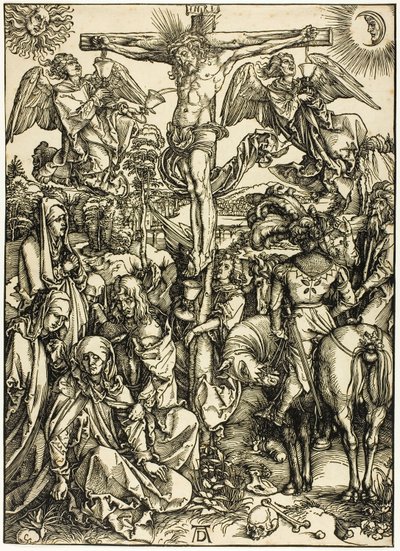 Büyük Tutkudan Çarmıha Gerilme by Albrecht Dürer