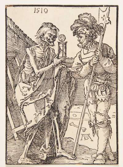 ölüm ve asker by Albrecht Dürer