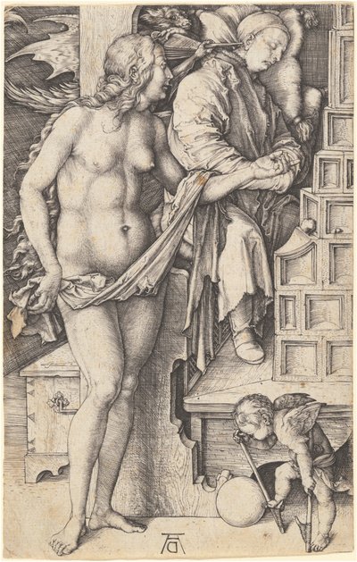 Doktorun Rüyası (Avlanın Günahasına) by Albrecht Dürer