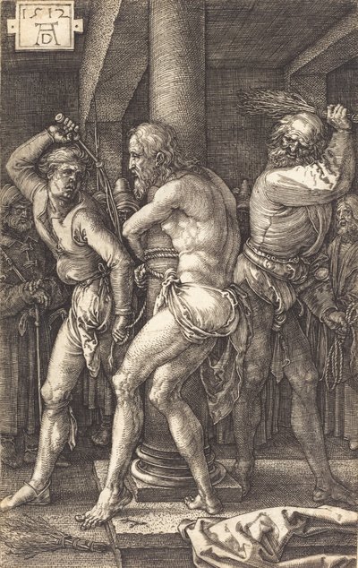 Kırbaçlanma, 1512. by Albrecht Dürer