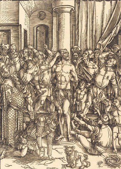 Kırbaçlanma, c. 1497. by Albrecht Dürer