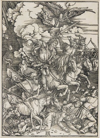 Dört Atlı, 1496-1498 by Albrecht Dürer