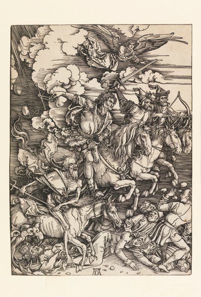 Mahşerin Dört Atlısı by Albrecht Dürer