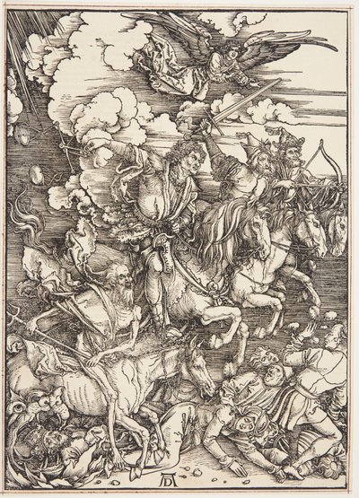 Mahşerin Dört Atlısı by Albrecht Dürer
