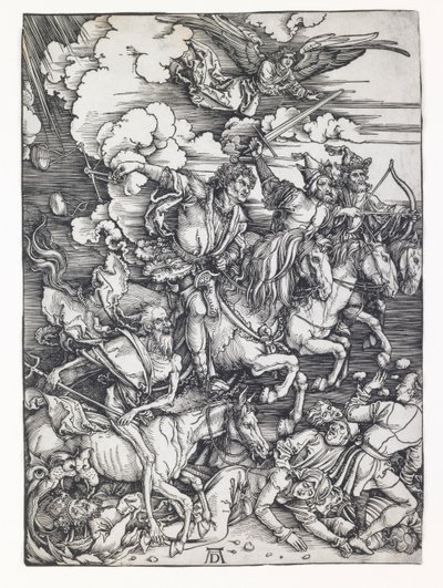 Mahşerin Dört Atlısı by Albrecht Dürer