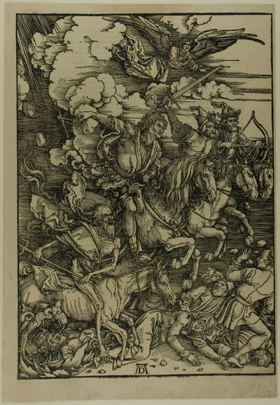 Mahşerin Dört Atlısı, Mahşerden by Albrecht Dürer