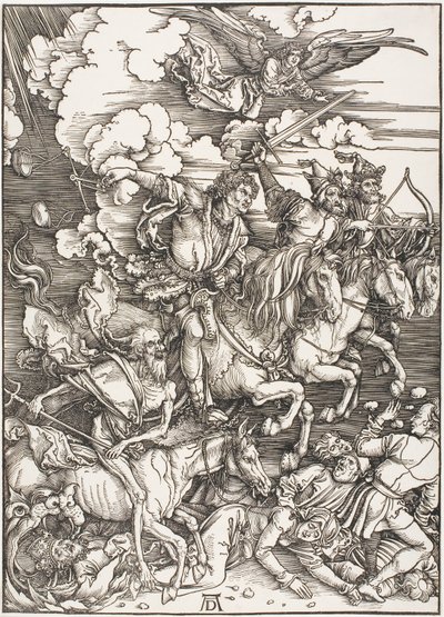 Mahşerin Dört Atlısı, Mahşerden by Albrecht Dürer