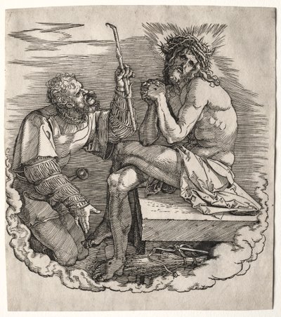 Büyük Tutku: Başlık Sayfası - İsa, Acıların Adamı. by Albrecht Dürer