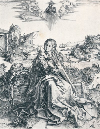 Yusufçuk ile Kutsal Aile, 1495 1906 by Albrecht Dürer