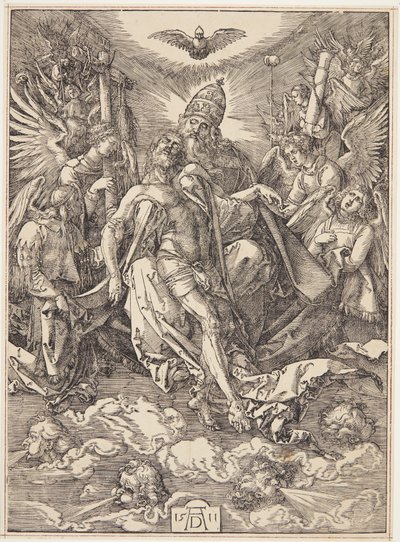 Kutsal Üçlü by Albrecht Dürer