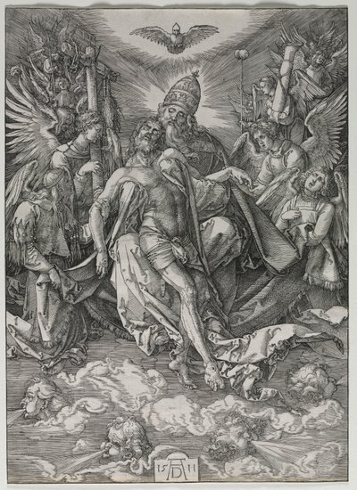 Kutsal Üçlü by Albrecht Dürer