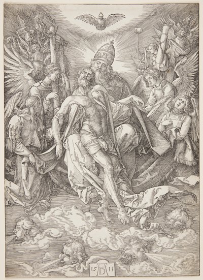 Kutsal Üçlü by Albrecht Dürer