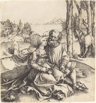 Karışık Çift by Albrecht Dürer