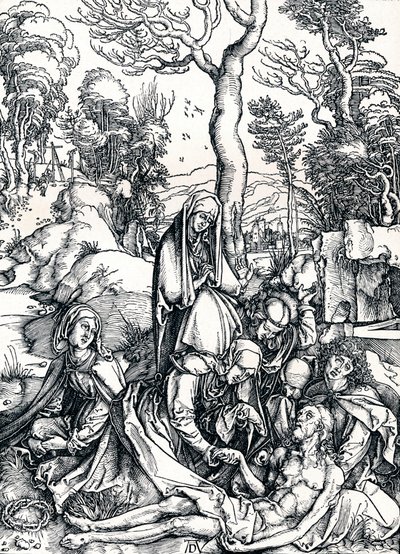 İsa için Ağıt, 1498 1906 by Albrecht Dürer