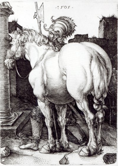 Büyük At, 1509 by Albrecht Dürer