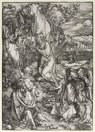 Büyük Tutku: Zeytin Dağındaki İsa by Albrecht Dürer