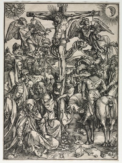 Büyük Tutku: Çarmıha Gerilme, c. 1497-1500. by Albrecht Dürer