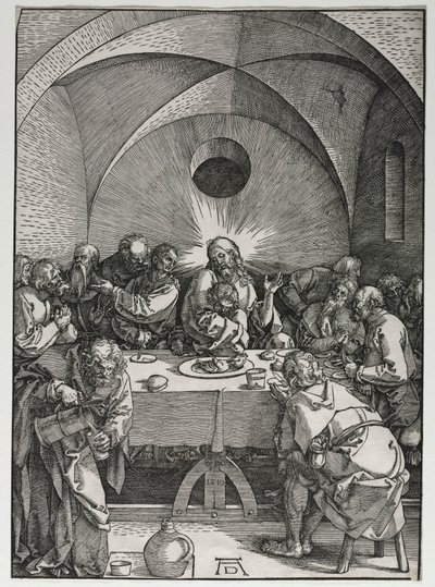 Büyük Tutku: Son Akşam Yemeği by Albrecht Dürer