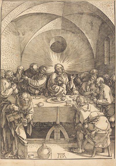 Son Akşam Yemeği by Albrecht Dürer