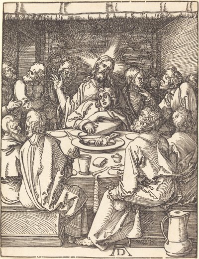 Son Akşam Yemeği by Albrecht Dürer