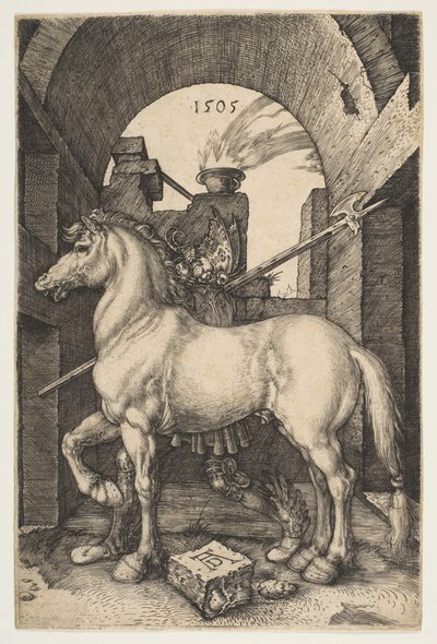 Küçük At, 1505. by Albrecht Dürer