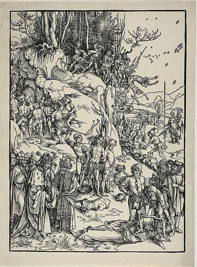 On Binlerin Şehadeti by Albrecht Dürer