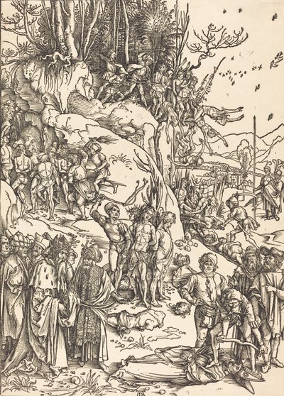 On Bin Şehitliği, c. 14961497. by Albrecht Dürer
