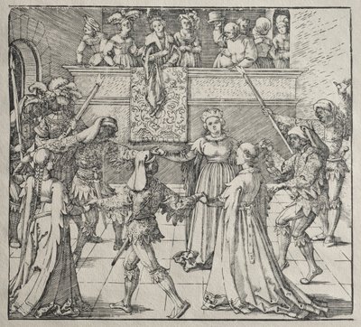 Maskeli Balo. by Albrecht Dürer
