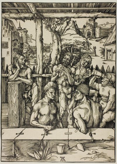 Erkekler Hamamı by Albrecht Dürer