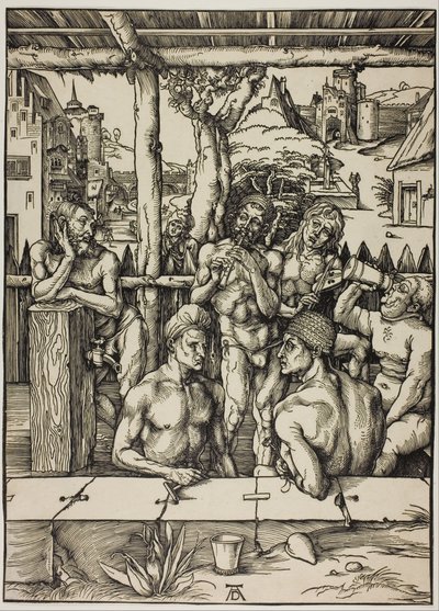 Erkekler Hamamı by Albrecht Dürer