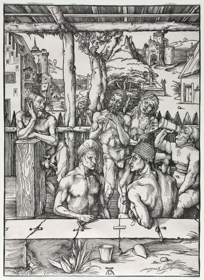 Erkekler Hamamı by Albrecht Dürer