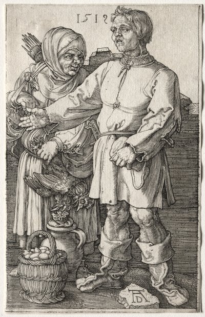 Köylüler Pazarda by Albrecht Dürer