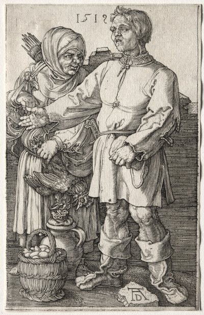 Pazardaki Köylüler, 1519. by Albrecht Dürer