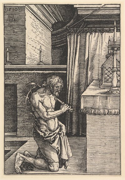Tövbekar, 1510. by Albrecht Dürer