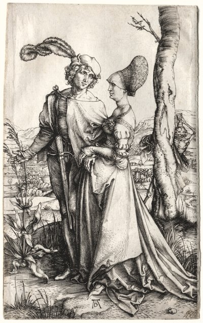 Gezinti, c. 1497. by Albrecht Dürer
