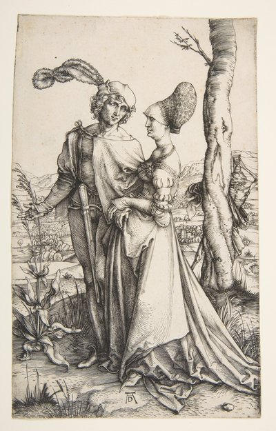 Gezinti, yaklaşık 1498. by Albrecht Dürer