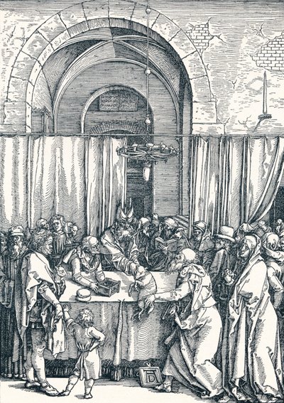 Joachims'in Teklifinin Reddi, 1506 1906 by Albrecht Dürer