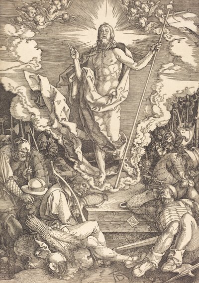 Diriliş, 1510. by Albrecht Dürer