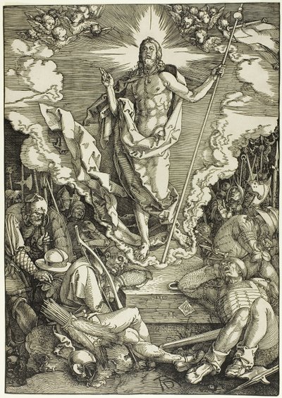 Büyük Tutkudan Diriliş by Albrecht Dürer