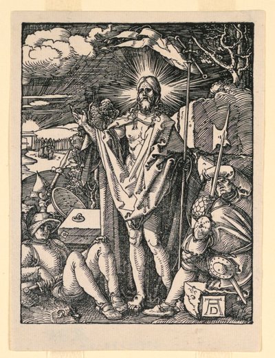 Küçük Tutku Serisinden Diriliş by Albrecht Dürer