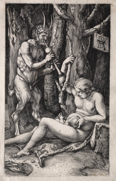 Satyr Ailesi, 1505. by Albrecht Dürer