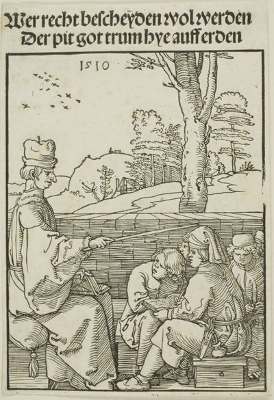 okul öğretmeni by Albrecht Dürer