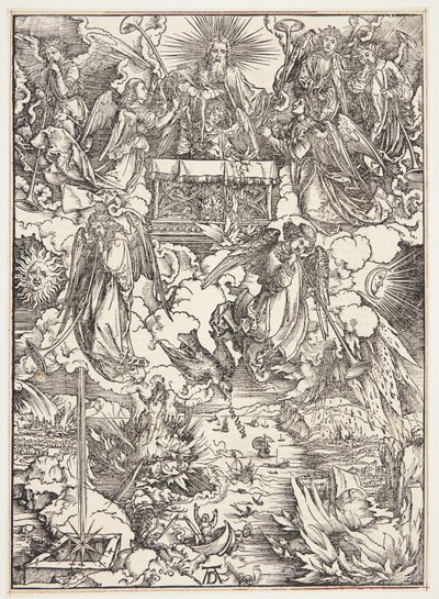 Yedi Trompet by Albrecht Dürer