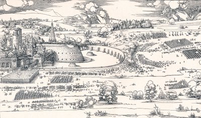 Kale Kuşatması I, 1527 1906 by Albrecht Dürer