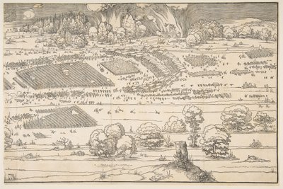 Bir Kale Kuşatması.n.d. by Albrecht Dürer